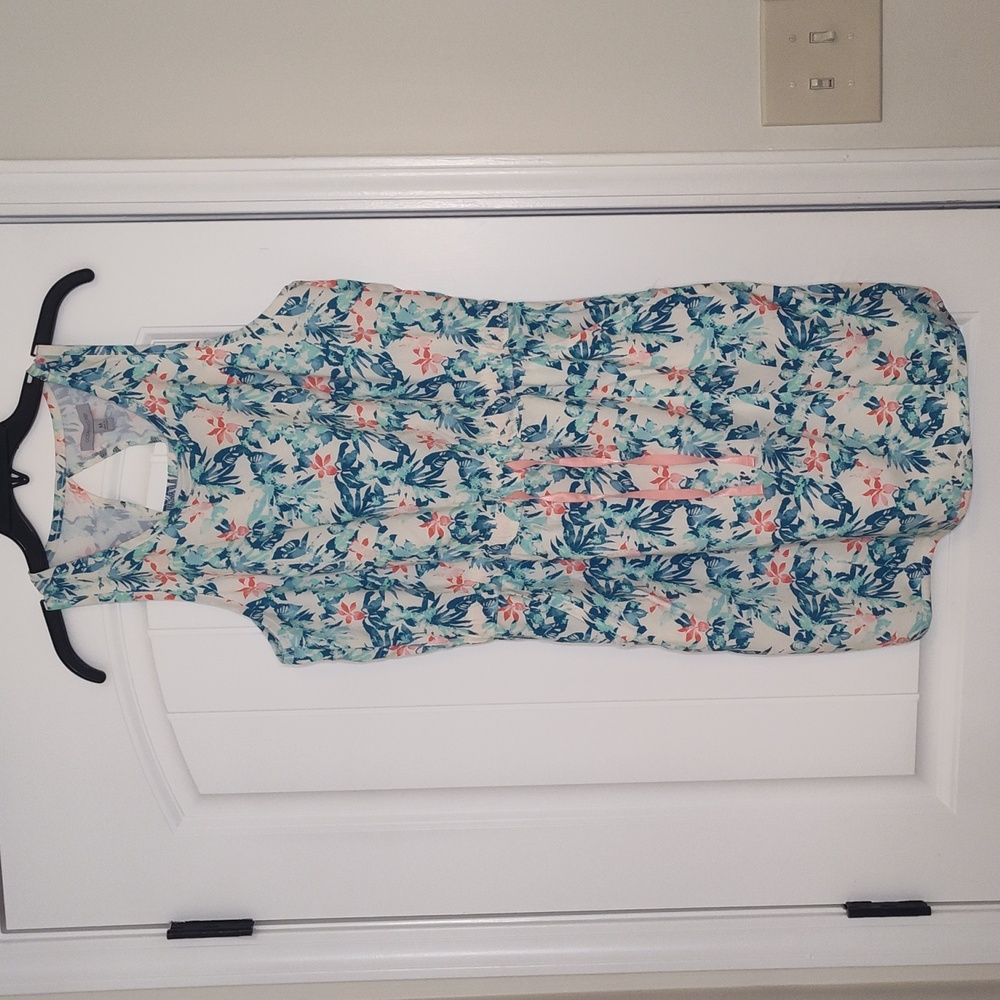 Ocean + Coast Floral Dress